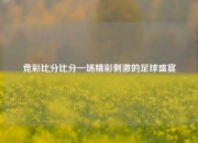 竞彩比分比分一场精彩刺激的足球盛宴