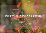 网球比分20142014年网球大满贯赛事回顾