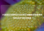大赢家比分即时比分足球比分揭秘足球赛事的实时动态与胜负预测