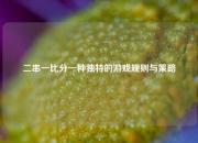 二串一比分一种独特的游戏规则与策略