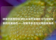 球探手机即时足球比分实时足球比分与球探专家的完美结合——智能手机在足坛中的新角色