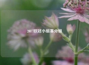 2017欧冠小组赛分组