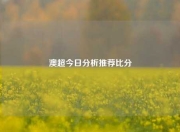 澳超今日分析推荐比分