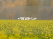 500万竞猜即时比分