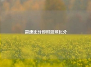 雷速比分即时篮球比分