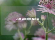 nba比分预测推荐最新