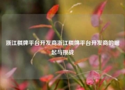 浙江棋牌平台开发商浙江棋牌平台开发商的崛起与挑战