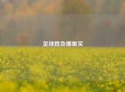 足球胜负哪里买