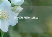 第一足球网即时比分app