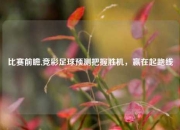 比赛前瞻,竞彩足球预测把握胜机，赢在起跑线