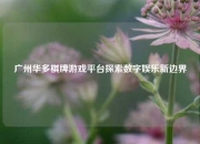 广州华多棋牌游戏平台探索数字娱乐新边界