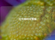 比分即时完整版