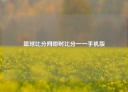 篮球比分网即时比分一一手机版