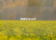 球探比分500万