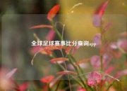 全球足球赛事比分查询app