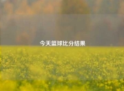 今天篮球比分结果