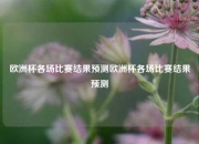 欧洲杯各场比赛结果预测欧洲杯各场比赛结果预测
