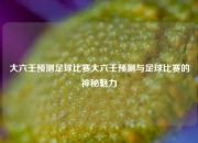大六壬预测足球比赛大六壬预测与足球比赛的神秘魅力