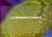 kpl比赛预测策略与分析的融合