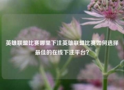 英雄联盟比赛哪里下注英雄联盟比赛如何选择最佳的在线下注平台？