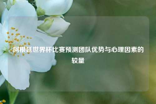 阿根廷世界杯比赛预测团队优势与心理因素的较量