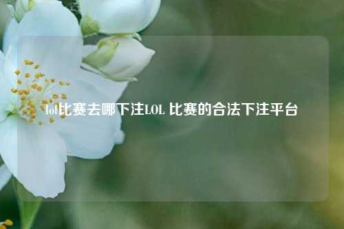 lol比赛去哪下注LOL 比赛的合法下注平台