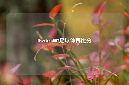 livetitan007足球体育比分