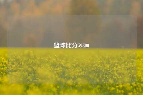 篮球比分59300