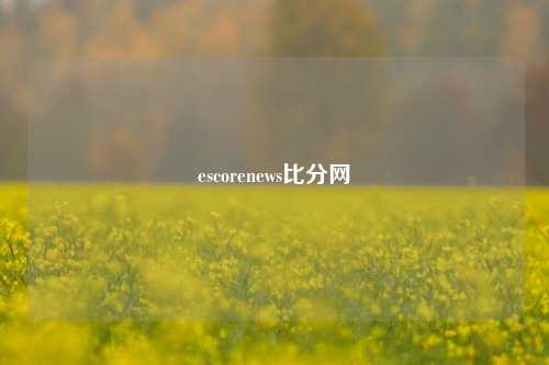 escorenews比分网